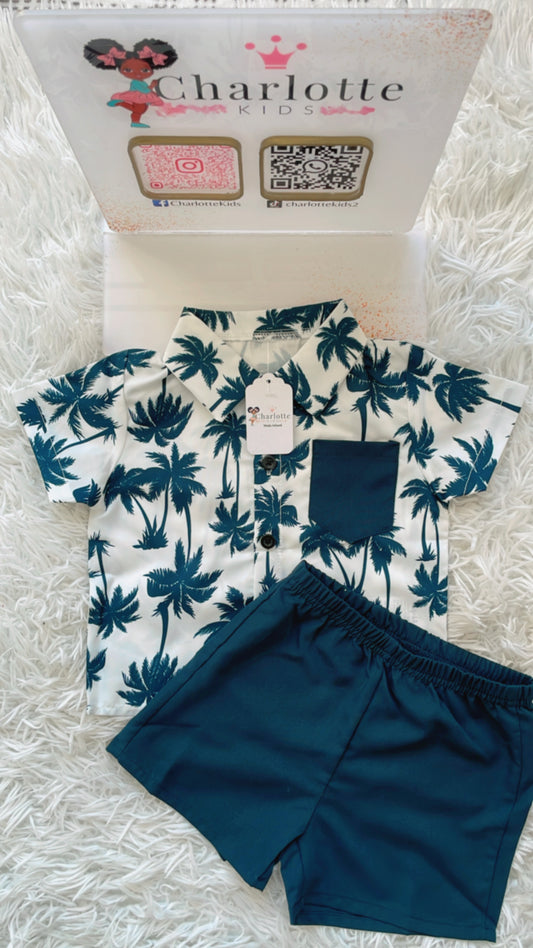 CAMISA Y SHORT 💙✨